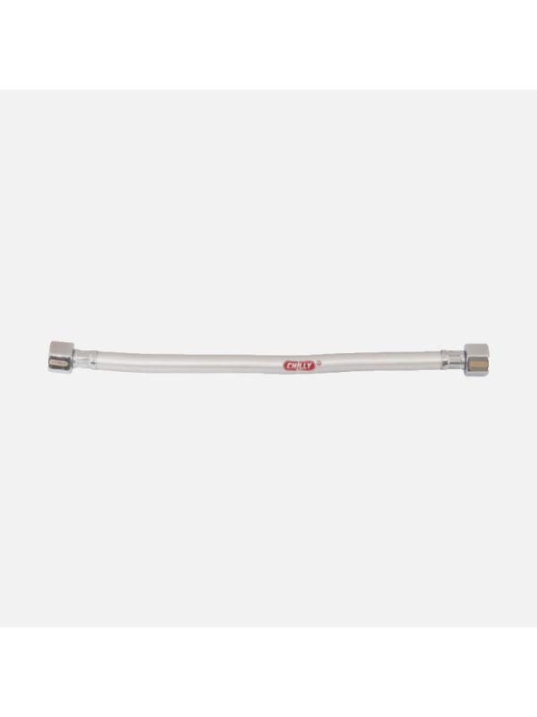 Chilly Gloss Finish 750MM 30Inch PVC Silver Connection Pipe CP-PVC-750