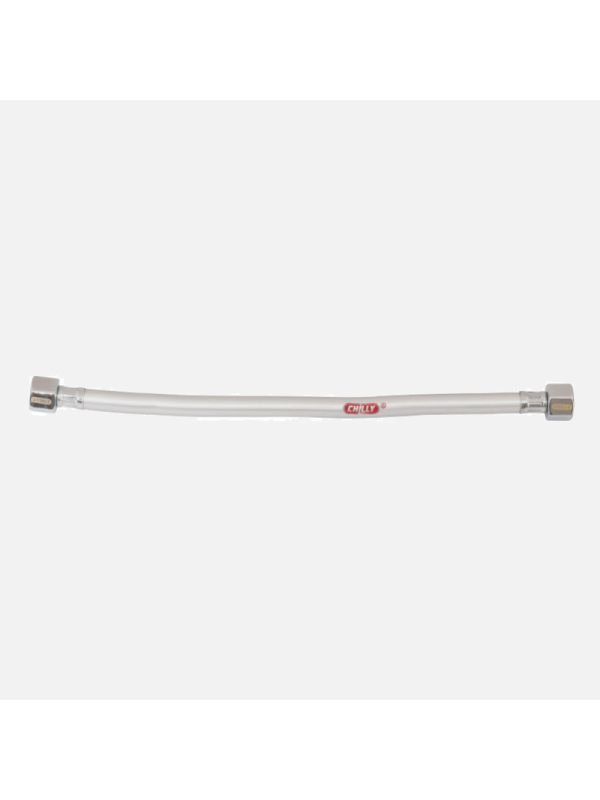 Chilly Gloss Finish 900MM 36Inch PVC Silver Connection Pipe CP-PVC-900