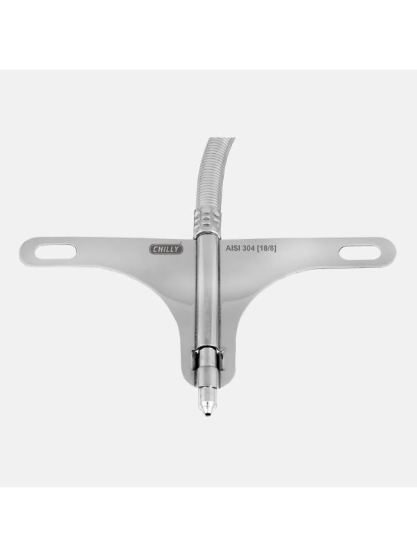 Chilly Gloss Finish 202mm Toilet Seat Jet Spray Sleek With 1.5 Mtr PVC Tube TSJS-SPVC-150