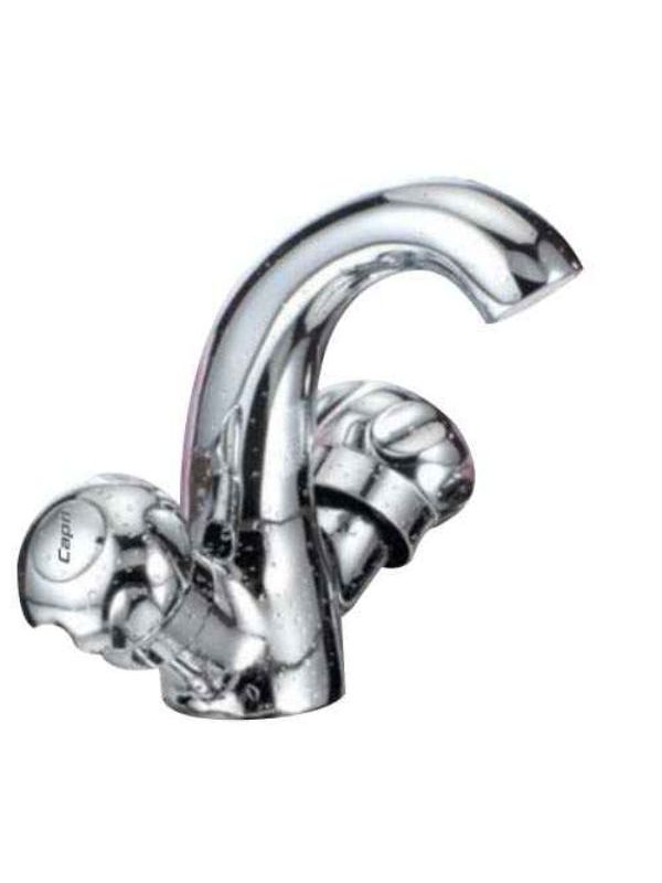 Capri Silver Magic Center Hole Basin Mixer-MG-2709