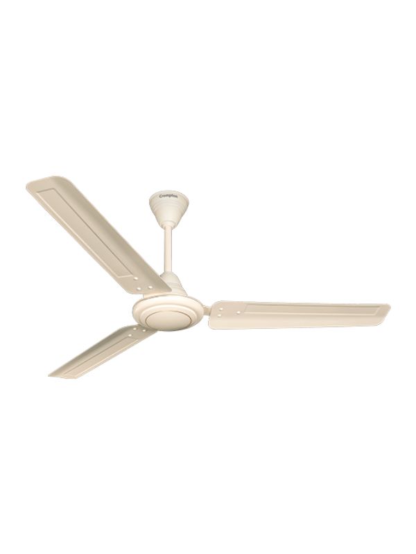 Crompton Greaves Ariya Briz 1200mm Basic Ceiling Fan-68W-1200rpm-Ivory-ARYBRZ1200IV