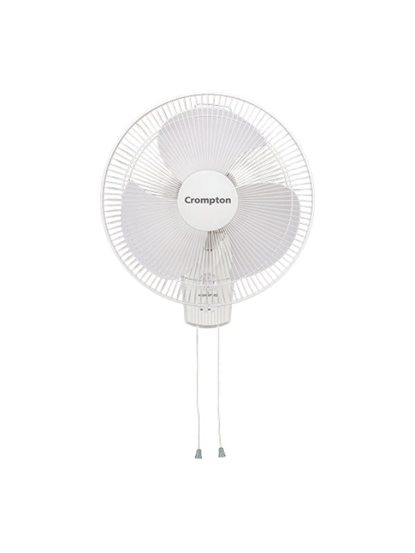 Crompton Greaves High Speed Torpedo 400mm Wall Mounted Fan-105W-2100rpm-White-HSWMF400KDW