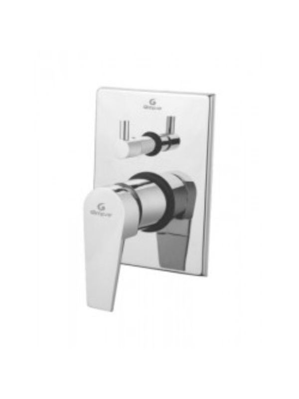 Glimpse Single Lever Concealed Divertor With Cover Box Body DT-3