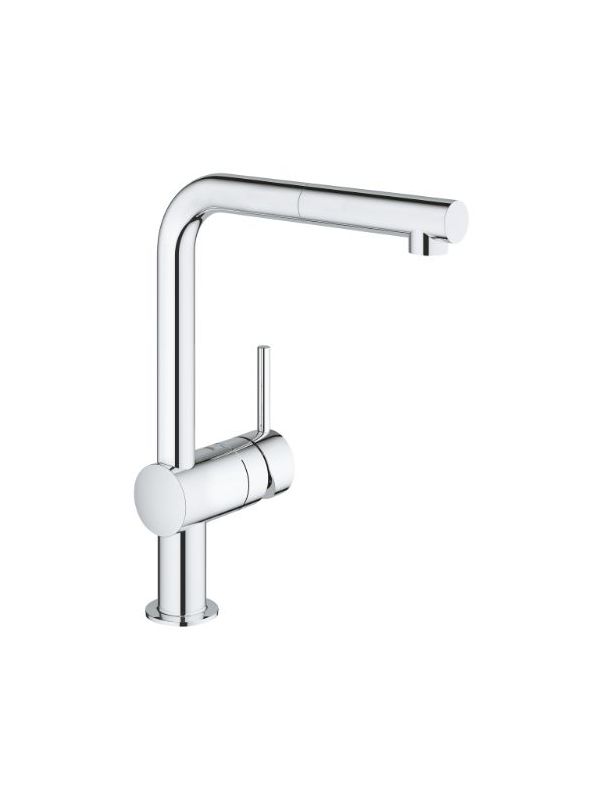 Grohe Minta Single-Lever Sink Mixer 1/2Inch-Chrome-32168000
