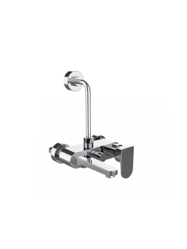 Hindware Elegance Bath and Shower Mixer With Provision Of Overhead Shower-F340019-Chrome
