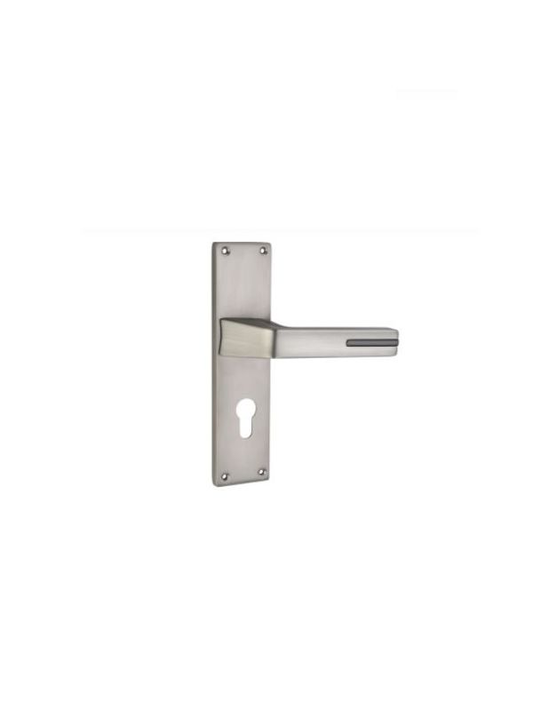 Jainson Saga Edge CY Mortise Handle Lock Combo Set-Stainless Steel with Black Finish-606