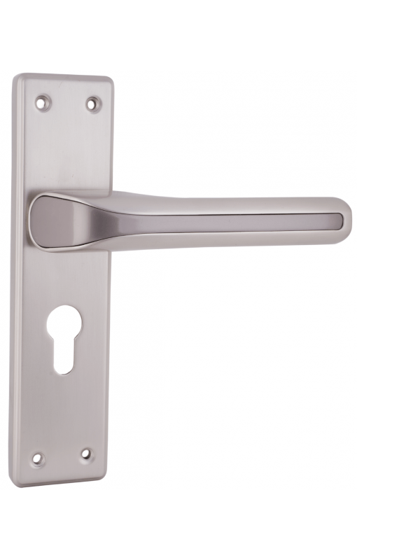 Jainson Saga Clubb CY Mortise Handle Lock Combo Set-Chrome with Satin Finish-658