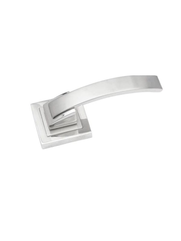 Jainson Piano Rose Mortise Handle Lock Combo Set-Stainless Steel Finish-876