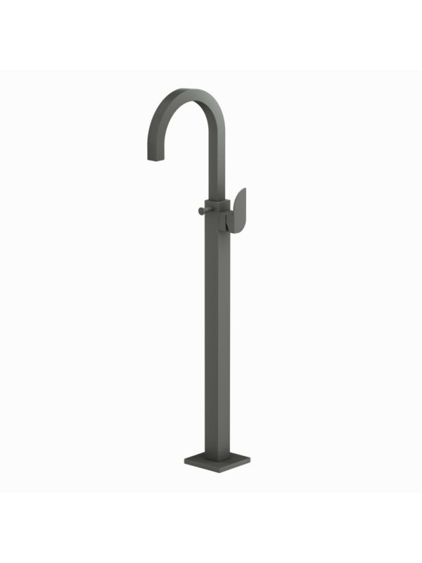 Jaquar Alive Exposed Parts of Floor Mounted Single Lever Bath Mixer Graphite Finish - ALI-GRF-85121K