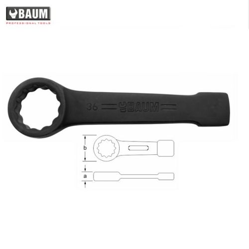 Baum Slogging Ring End Spanner Art-66B Size 80mm