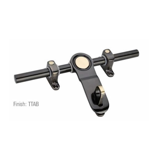 Chitra Clock Brass Aldrop (SS Rod) Door Fitting - BA-02-16-10IN-3+1-TTAB