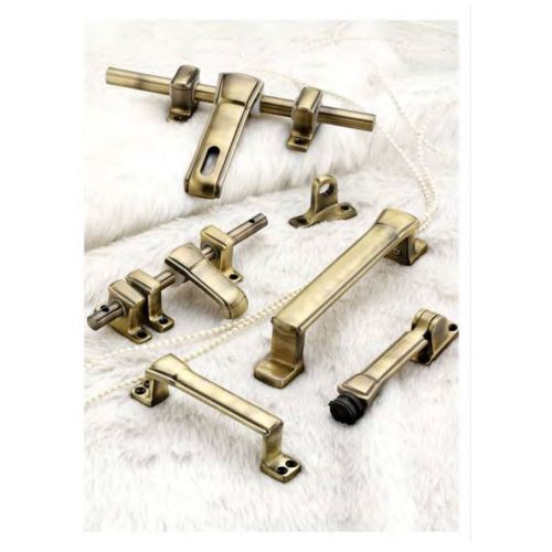 Chitra Hercules Zinc Kit Main Single Door Fitting Set - ZDK-07-16-S-AB