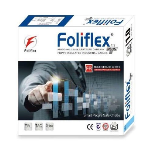 Foliflex Plus Single Core Home Wire 1.5MM-90Mtr Black