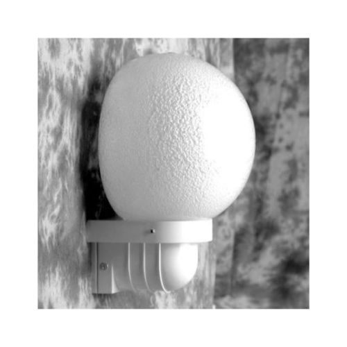 Glowmac Globe Half Round Moon 9W Gate Lamp  -124-MON-9W-GLB-HLF-RD-PC-200