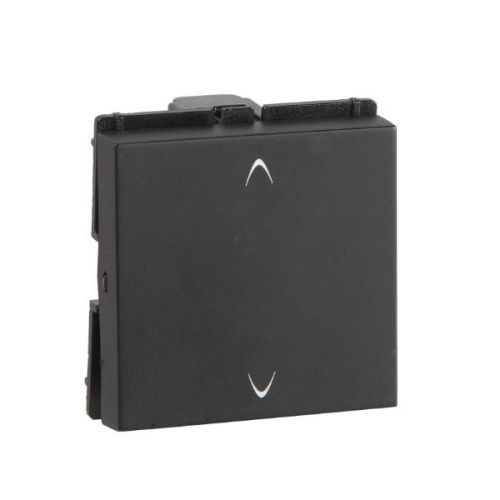 Havells Fabio Carbon Matt Black 10A Mega 2 Way Switch