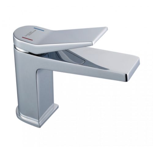 Hindware Edge Single Lever Basin Mixer Without Popup Waste-F410011-Chrome