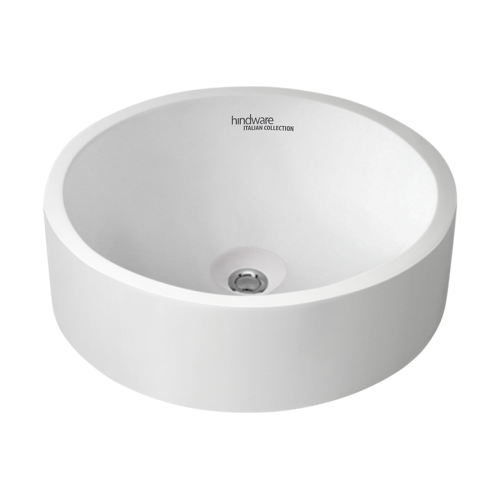 Hindware Table Top Basin Monalisa 10069-White