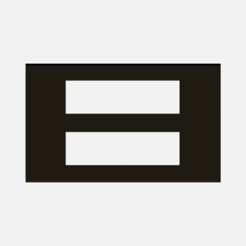 Norisys Cube Series 14M Solid Glass Plate With Frame - Solid Black - CG314.19