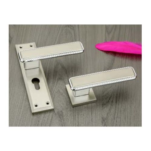 Shree Ganesh Mortise Rose Handle-SG-693-Satin-CP