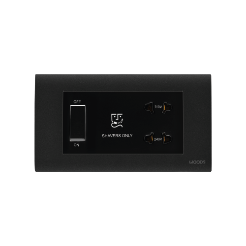Anchor Woods Shaver Socket 240V 90298