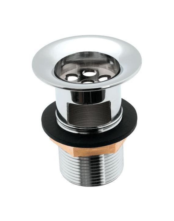 Somany Chrome Finish 180mm Half Thread Waste Coupling 272150050281