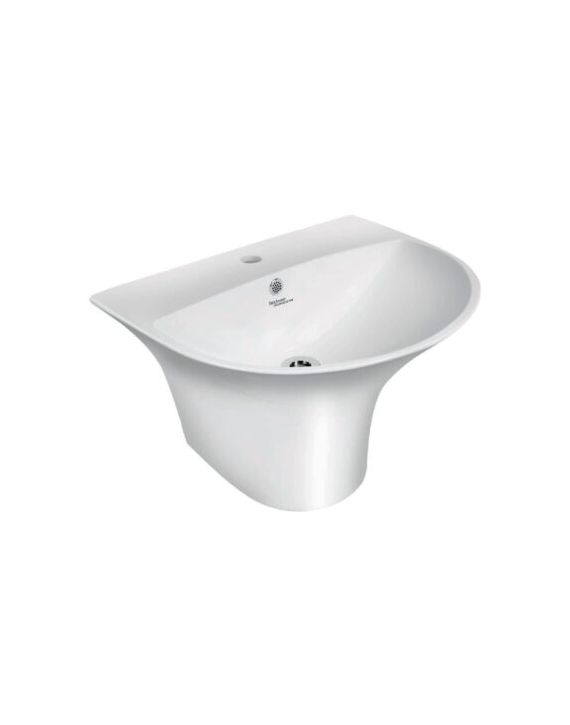 Hindware Integrated Basin Kylis 91053-White