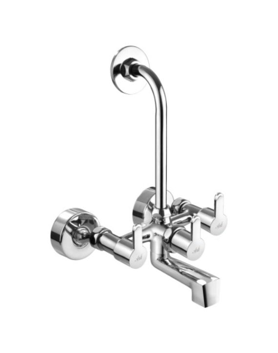ARK Terra Chrome Finish 15mm Vintage 2-In-1 Wall Mixer Foam Flow Exposed Legs ARK-117080