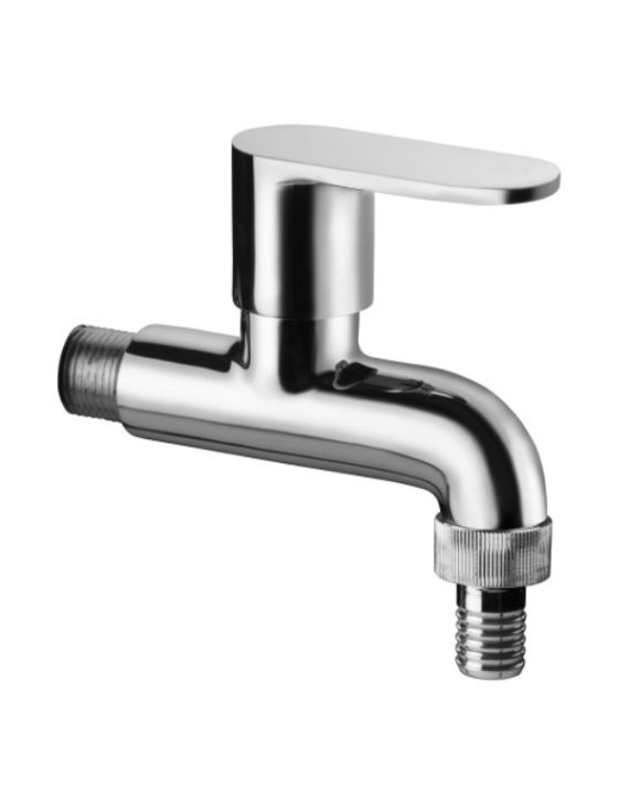 ARK Daphle Chrome Finish 15mm Bib Cock with Hose Connection ARK-43138