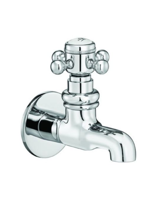 ARK Selene Chrome Finish 15mm Short Body Bib Cock 463001