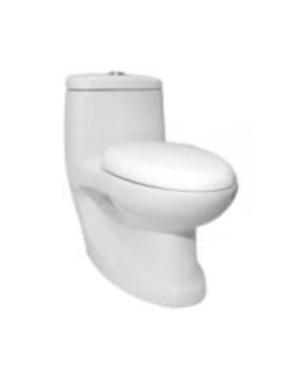 Jaaz Axel 715x405x685mm White One Piece EWC Closet