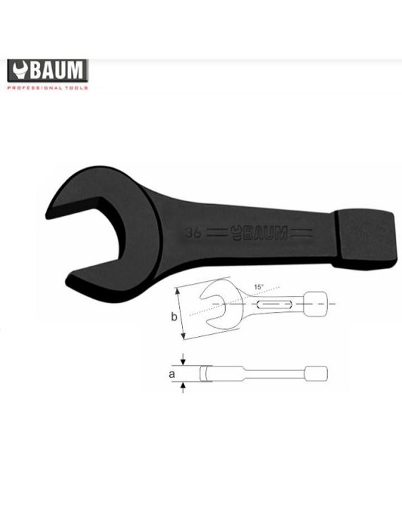 Baum Slogging Open End Spanner Art-66A Size 65mm