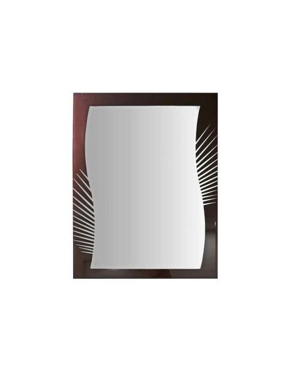 Cera Shelf Mirror 800x600mm-Chrome-B3510149