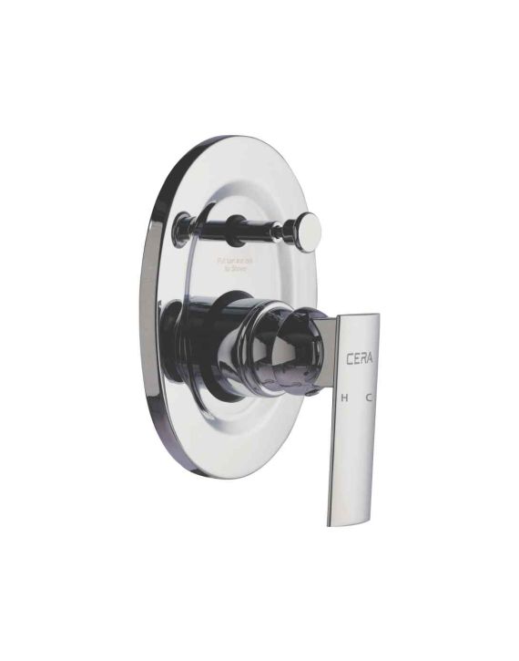 Cera Titanium 5-Way Single Lever Concealed Diverter System Consisting Of Exposed and Concealed Part Set-Chrome-F1003711
