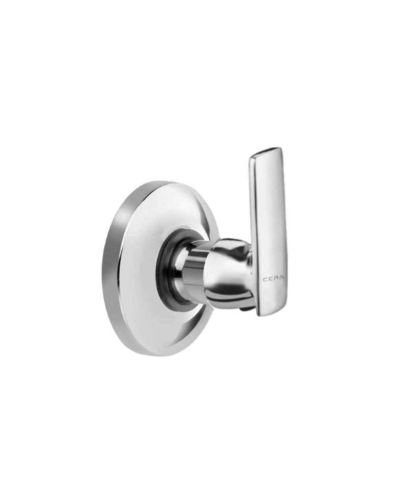 Cera Titanium Single Lever Flush Cock Consisting Of Exposed Part-Chrome-F1003751