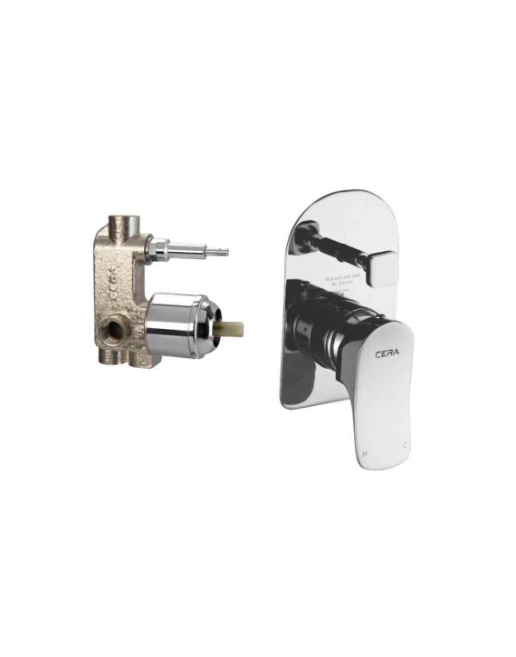 Cera Perla 5-Way Single Lever Concealed Diverter System Set Chrome-F1012711-F4020101