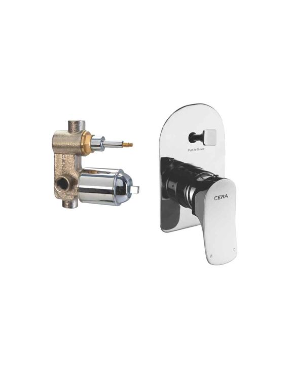 Cera Perla High Flow Single Lever Concealed Diverter System Set Chrome-F1012721-F4030101