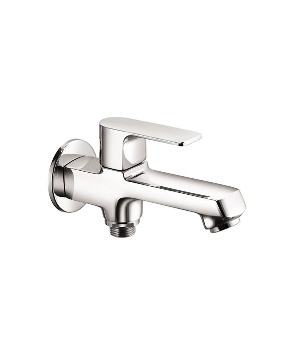 Cera Chelsea 2-way Bib Cock with Single Handle and Wall Flange-F1016163