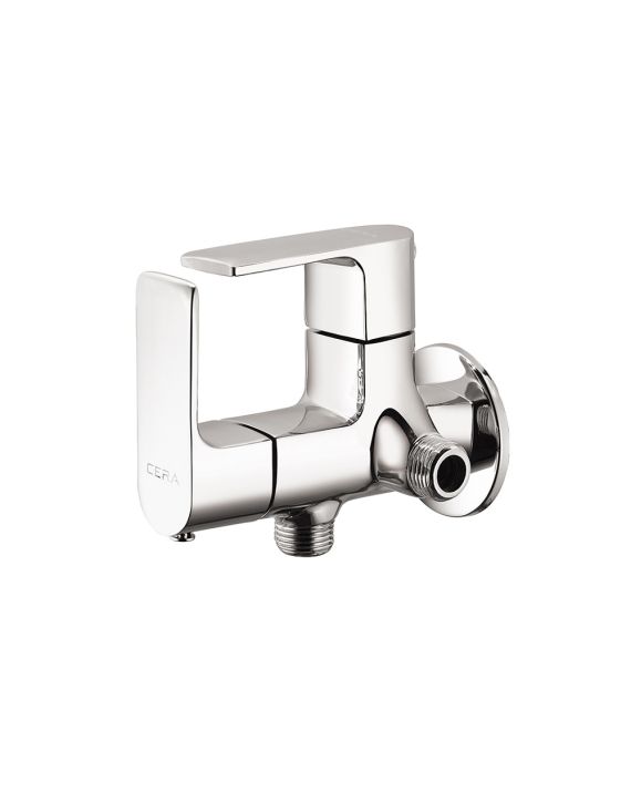 Cera Chelsea 2-Way Angle Cock with Wall Flange-F1016211