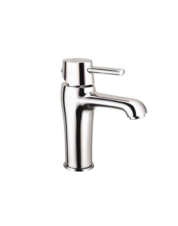 Cera Ripple Single Lever Basin Mixer with 450mm Braided Connection Pipe-F1017451