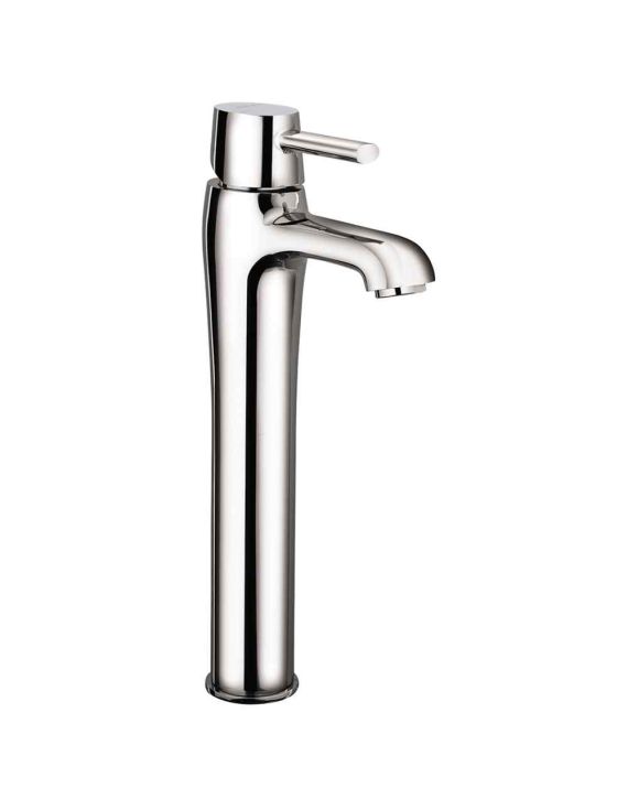 Cera Ripple Single Lever Basin Mixer with 12Inch Extended Body & 600mm Connection Pipe-F1017452