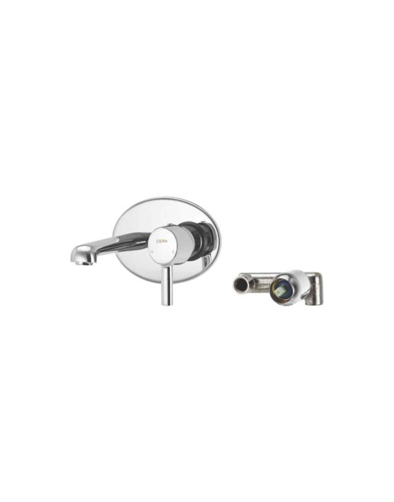 Cera Ripple Wall Mounted Single Lever Basin Mixer Consisting Of Exposed Part & Concealed Part Set-F1017473