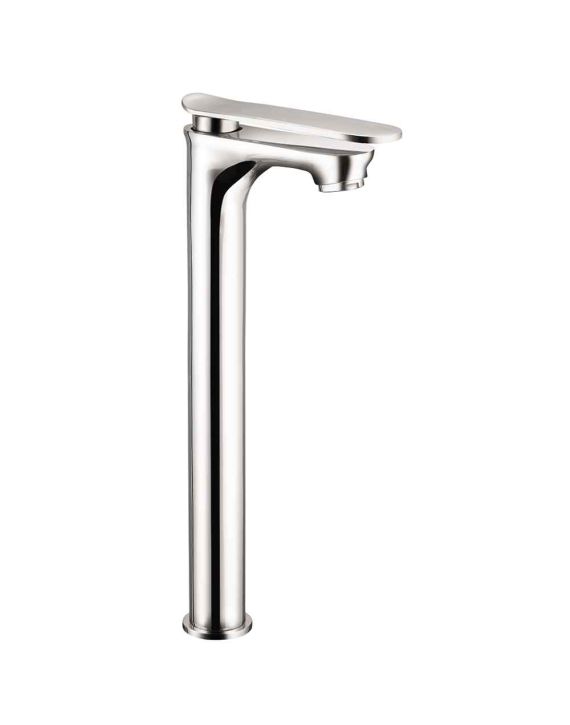 Cera Brooklyn Chrome Pillar Cock with Long Extended Body & Aerator-F1018102