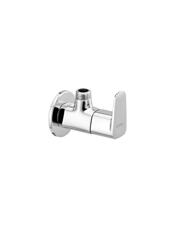Cera Vine Single Lever Angle Cock with Wall Flange-F1020201