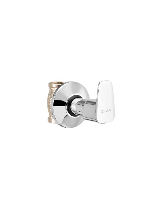 Cera Vine Single Lever 20mm Concealed Stop Cock with Adjustable Wall Flange-F1020362-20mm