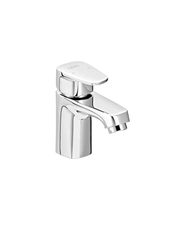 Cera Vine Single Lever Basin Mixer with 450mm Braided Connection Pipe-F1020451