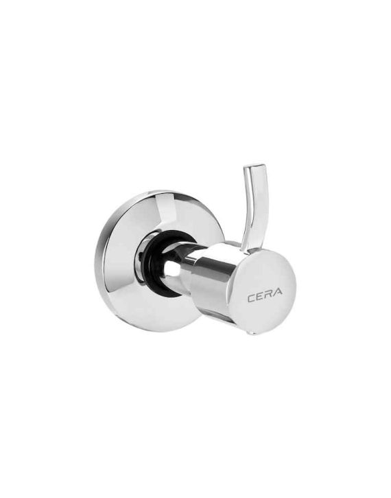 Cera Crayon Quarter Turn Flush Cock Consisting Of Exposed and Concealed Body Set-Chrome-F2008751