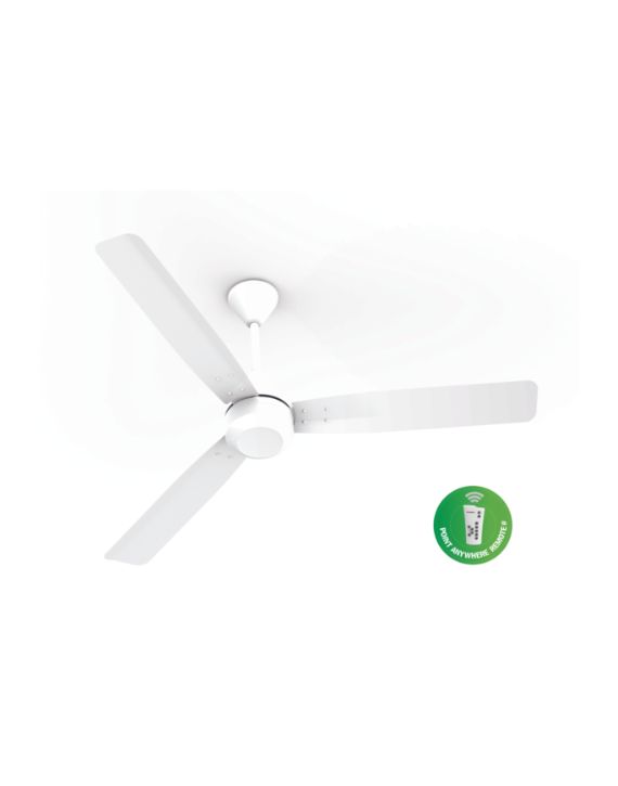 Crompton Energion Groove 1200mm 28W White Ceiling fans