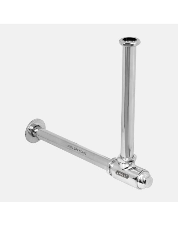 Chilly Gloss Finish Heavy Duty Bottle Trap BT with 300MM 2 Pipes