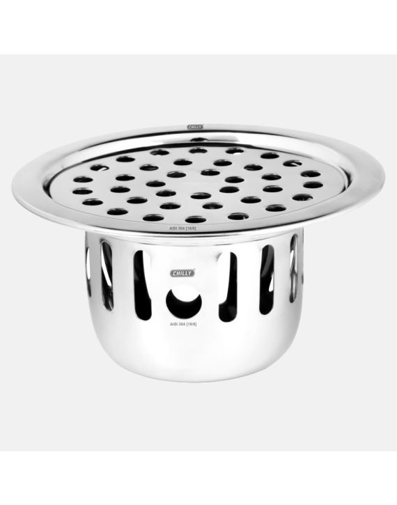 Chilly Vintage Gloss Finish 203mm Round Cockroach Trap Drain CCT-R-203