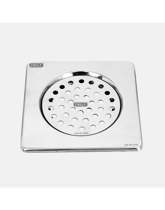 Chilly Convertible Matt Finish 156x156mm Square Ring Grating CRG-S-156